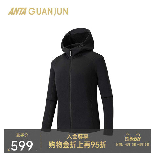 安踏冠军女加厚针织上衣