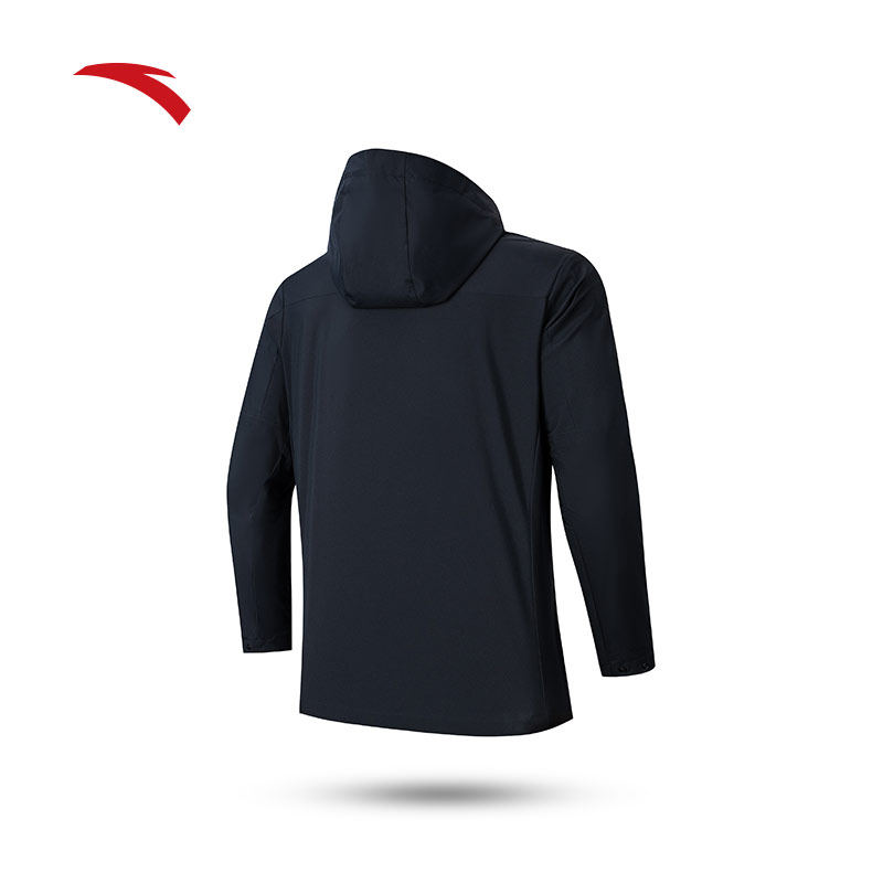 ANTA 발수 직조 스포츠 후드 자켓 남성 가을 신작 러닝 윈드 브레이커 탑 152417630