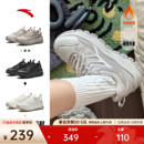 户外防泼水登山越野运动鞋 跑鞋 女鞋 加绒防滑徒步鞋 冬季 安踏探山