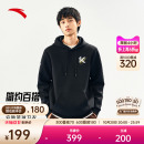 上衣152441717 篮球运动服圆领套头衫 安踏潮流美式 连帽卫衣男秋季