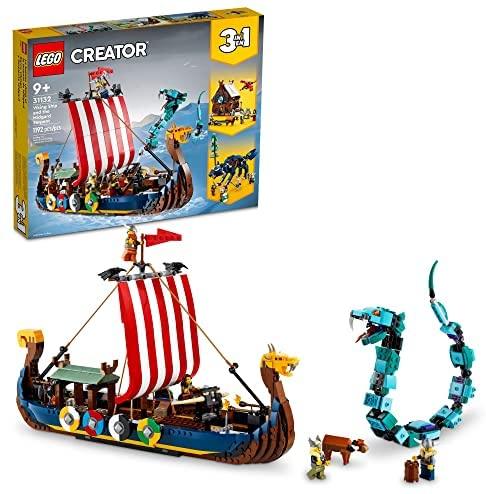 lego creator 3in1 viking ship and the midgard serpent 31132