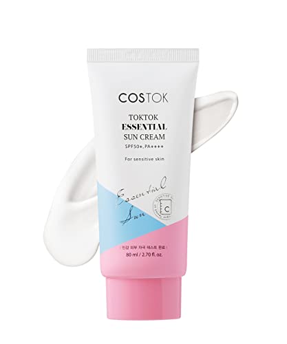 COSTOK TokTok Essential Sun Cream SPF 50+/PA++++ 80ml UVA&