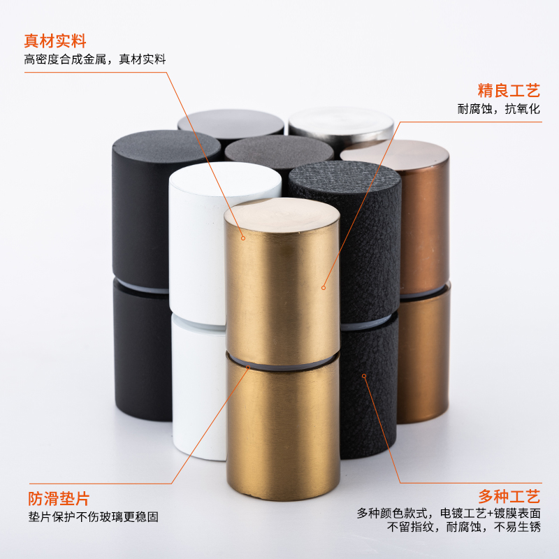单孔不锈钢把手加厚圆柱小拉手