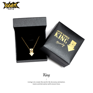 七创社凹凸世界官方动漫周边角色印象款 925银纯银原创吊坠项链