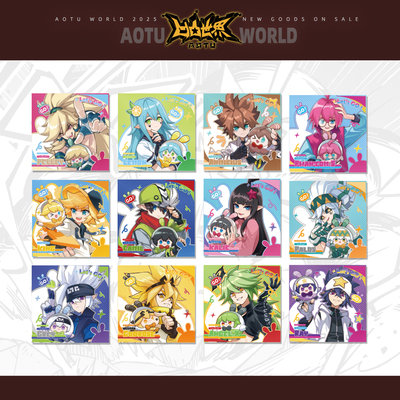 七创社凹凸世界裁判球角色色纸