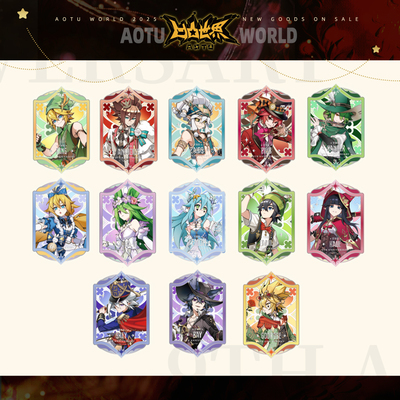 凹凸世界童话系列等比角色挂件