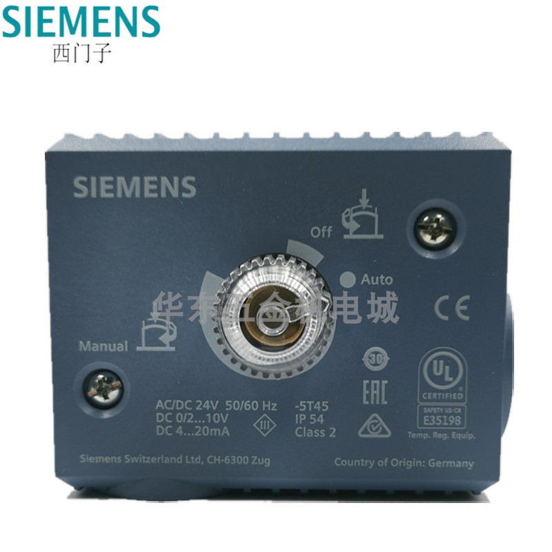热卖西门子Siemens阀门接线盒ASE12电磁比例调节阀顶部接线盒ASE2