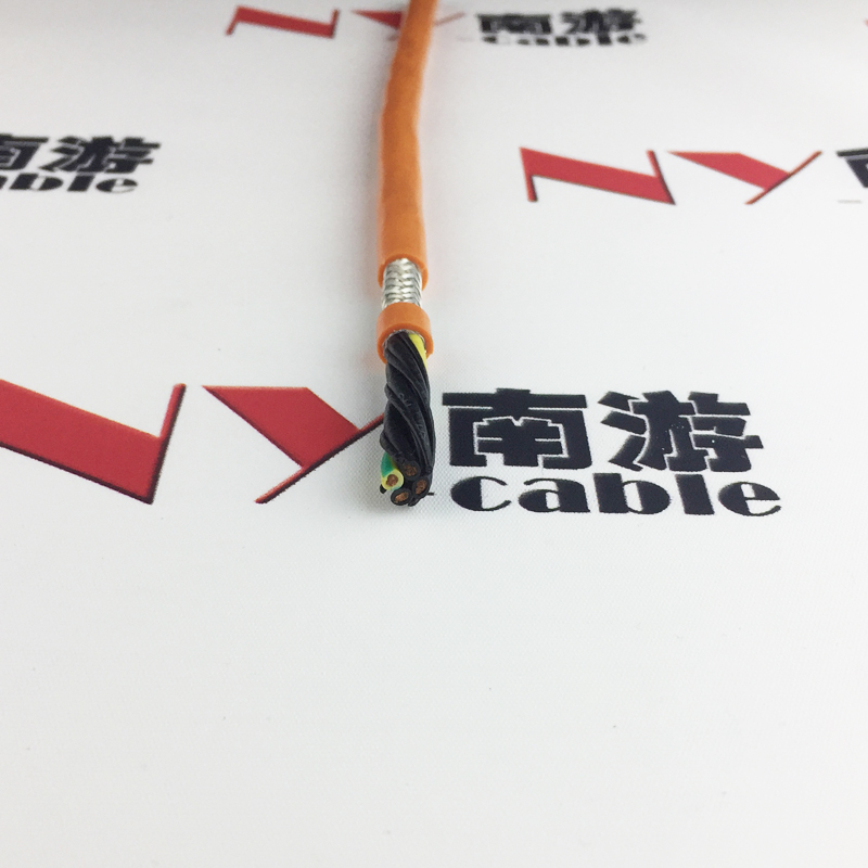 TRVV柔性拖链电缆-坦克链耐油拖曳电缆