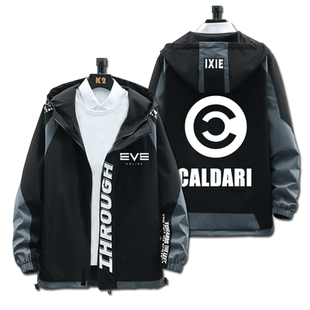 EVE星战前夜古斯塔斯POIBC游戏周边夹克卫衣秋冬休闲连帽衣服外套