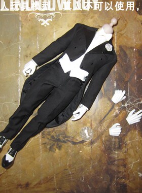 百分之三兵人 1/6 Hottoys MMS395 自杀小队 燕尾服 小丑 着装体