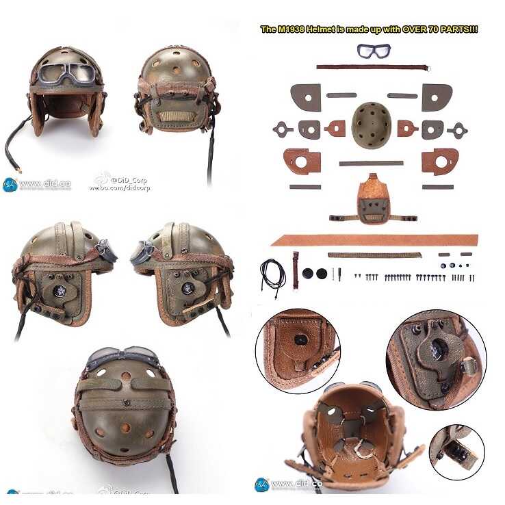 头盔兵人DID布拉德皮特狂怒1/6