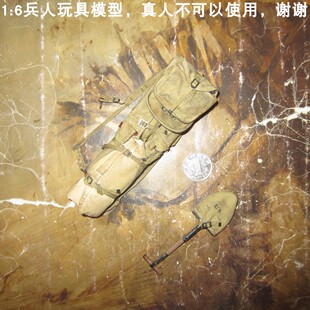 百分之三兵人  1/6 DID 一战 美军步兵 旧化特别版 背包铲子