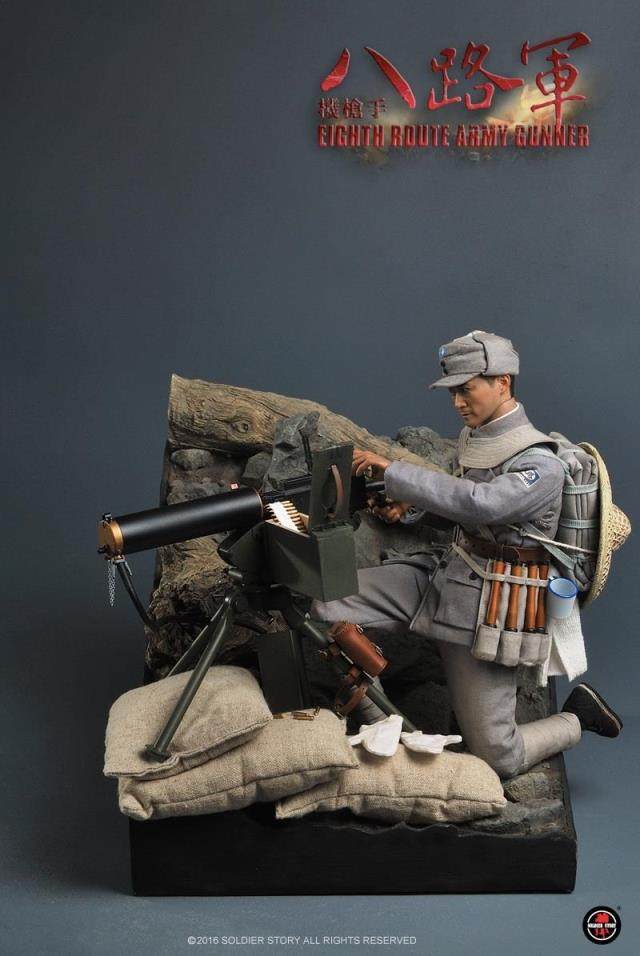 机枪手兵人SoldierStory1/6