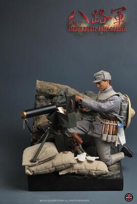 机枪手兵人SoldierStory1/6
