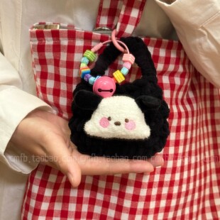 可爱帕恰狗针织耳机收纳包适用红米buds3保护套buds4pro毛绒红米airdots3pro耳机壳青春版redmi airdots2s