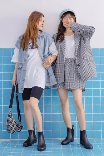 HNI Модная обувь, сапоги, нескользящие туфли, челси