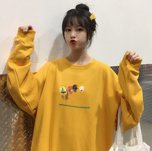 初秋外套 宽松百搭学生薄款 原宿港风女装 ins超火cec卫衣女2019韩版