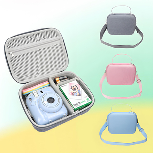 适用富士拍立得收纳包mini12保护壳instax保护套袋mini13相机包