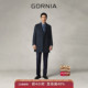 GORNIA 大衣中长款 格罗尼雅男士 款 保暖毛呢外套 羊毛西装 典藏大衣
