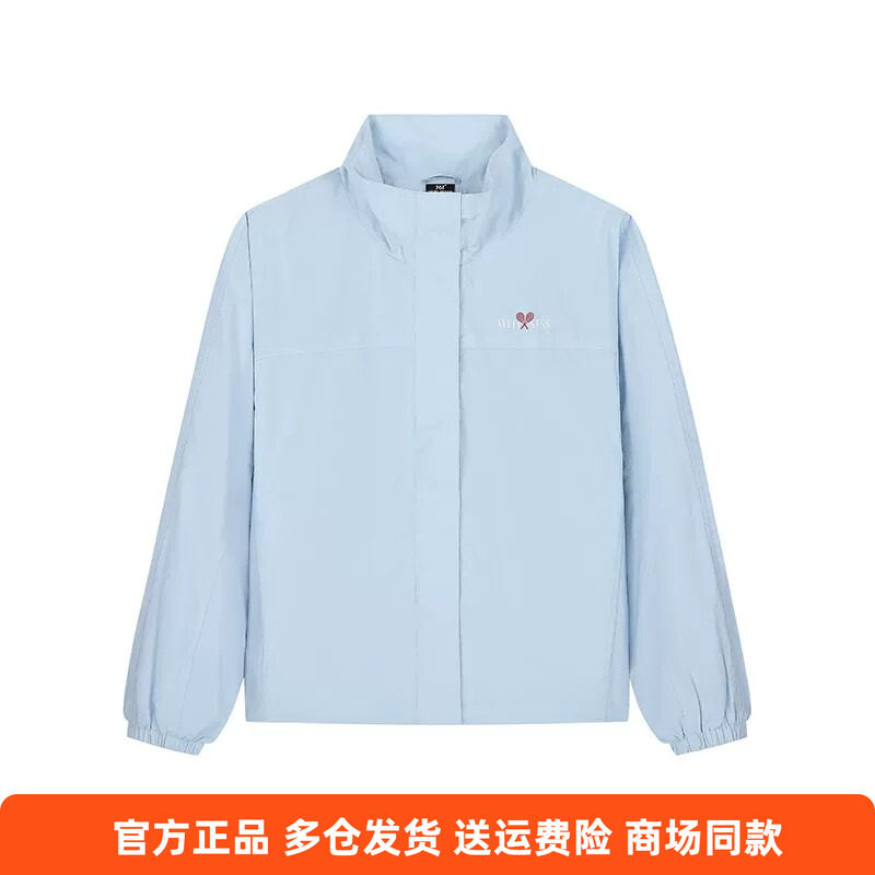 361度正品女士立领单风衣新品2026春秋综训休闲上衣网里防风外套