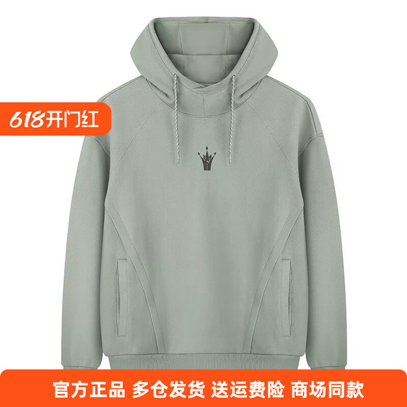 361正品男士帽衫卫衣新品2026春秋休闲运动连帽套头日常上衣长袖