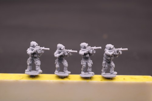 I/72树脂白模  SAs伊拉克战争夜视仪4人组UKSF6
