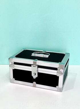 高档黑色储钱罐包，锁钱储物箱，背储箱，老人和孩子密码储带钱罐