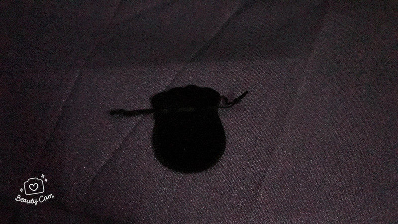 日本现货进口原创黑色丝绸锦囊袋首饰品束口包装袋文玩拉绳礼品袋