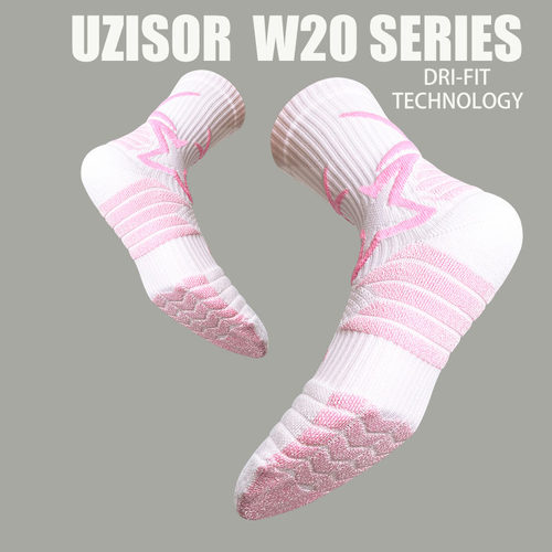 UZISOR篮球袜子闪星实战专业毛巾底高筒精英男高帮长筒运动袜