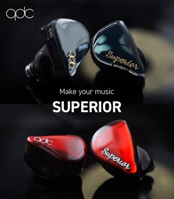 qdcSUPERIOR有线入耳式HiFi耳机