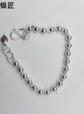 谢家银匠99银宝宝手链