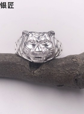 足银手工饰品打造戒指