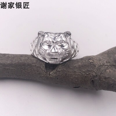 足银手工饰品打造戒指