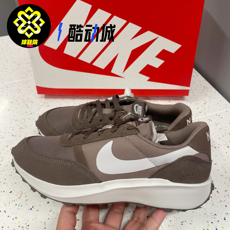 Nike耐克WAFFLE NAV男子低帮耐磨运动休闲鞋复古华夫鞋FJ4195-201