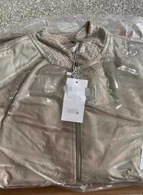 土黄色巡逻防护绒衣裤防寒保暖绒衣裤套装寒区边防绒衣裤男毛衣裤