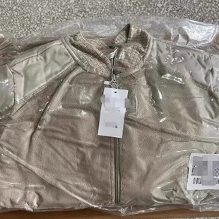 土黄色巡逻防护绒衣裤防寒保暖绒衣裤套装寒区边防绒衣裤男毛衣裤