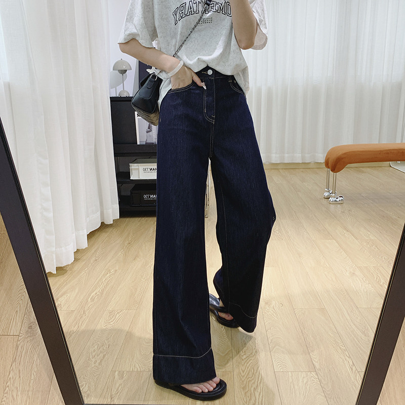 清仓特价高腰显瘦阔腿裤女夏薄款宽松直筒垂感天丝牛仔裤夏天裤子,女装/女士精品,牛仔裤,淘宝优惠券,粉丝福利购,淘宝优惠卷