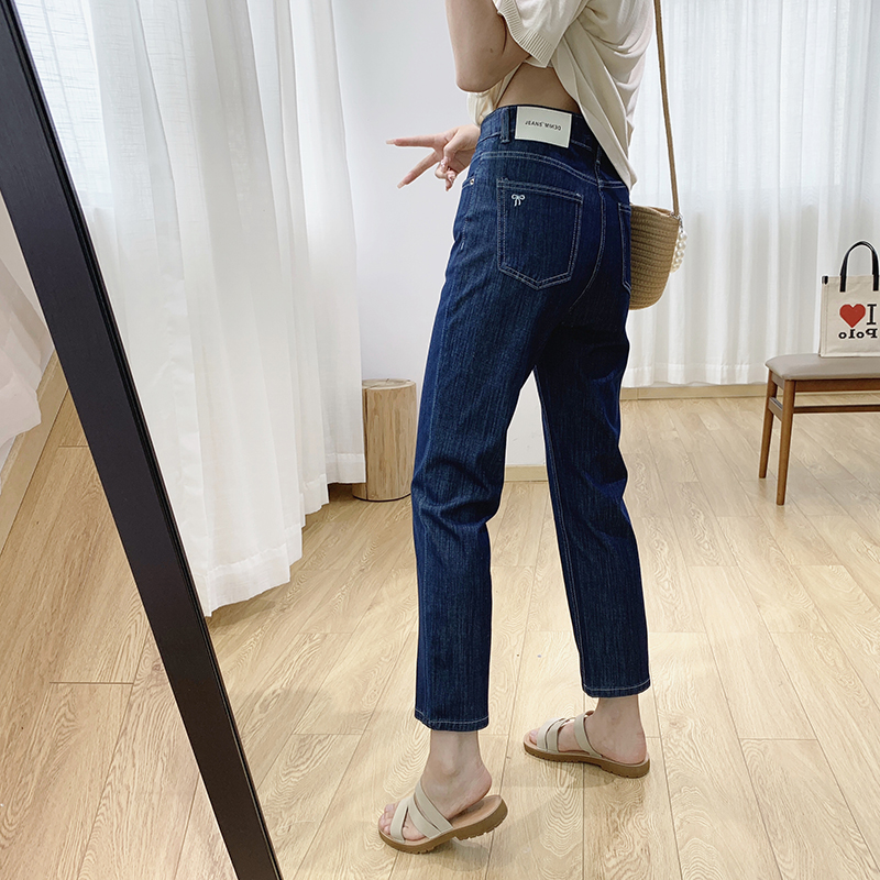 冰丝法棍裤女夏季薄款高腰显瘦