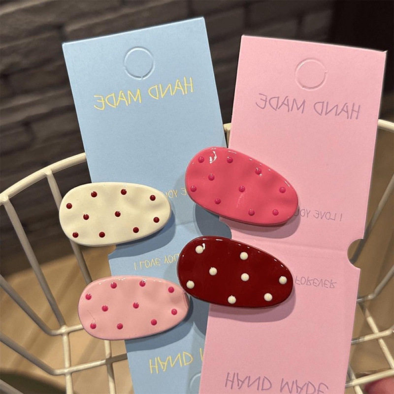 可爱水滴发夹女童日韩简约波点小水滴鸭嘴夹ins简约百搭刘海边夹,童装/婴儿装/亲子装,发饰,淘宝优惠券,粉丝福利购,淘宝优惠卷