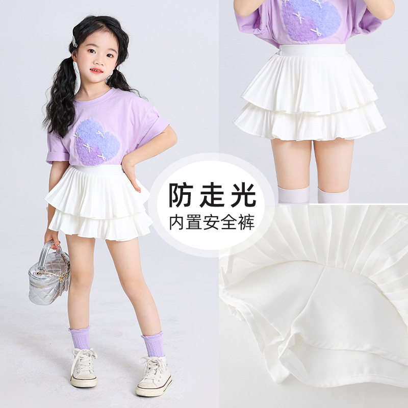 女童夏季洋气时髦蛋糕裙