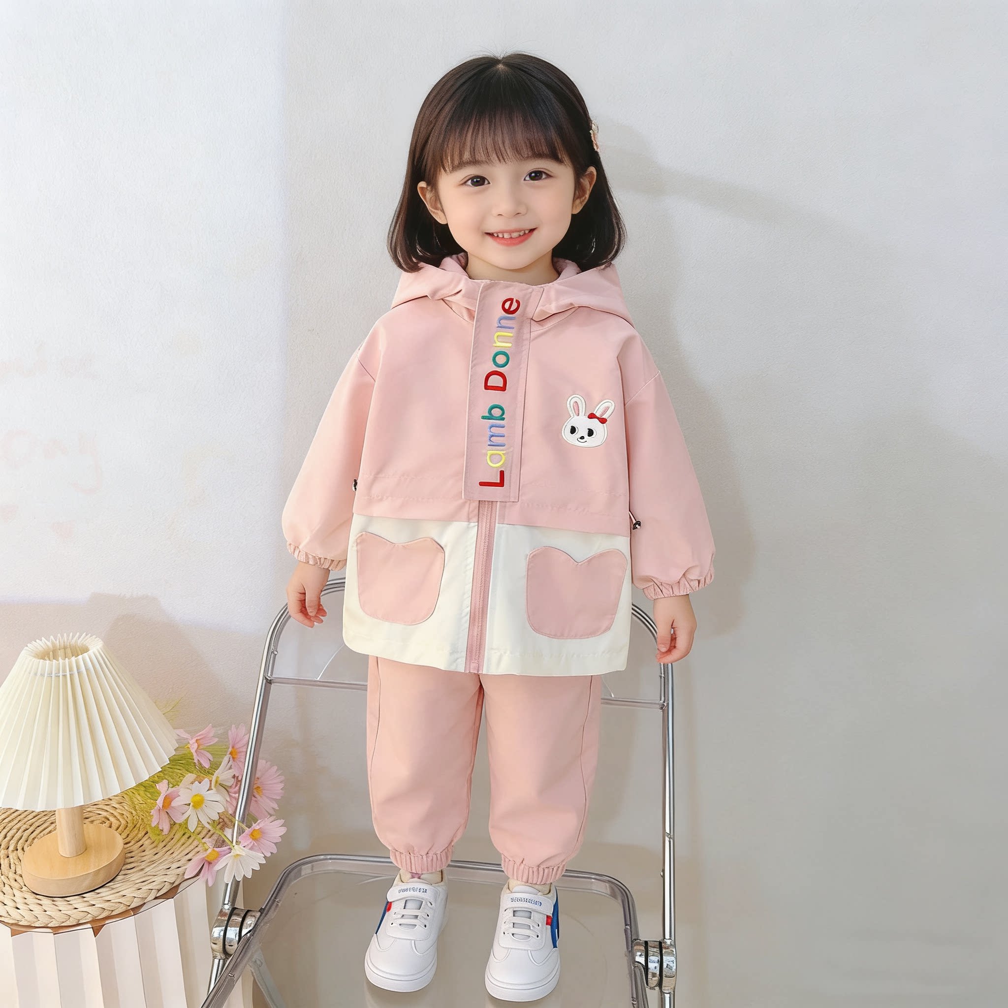 婴儿衣服春季女童外套超好看洋气可爱一两三四岁女宝宝春秋装上衣