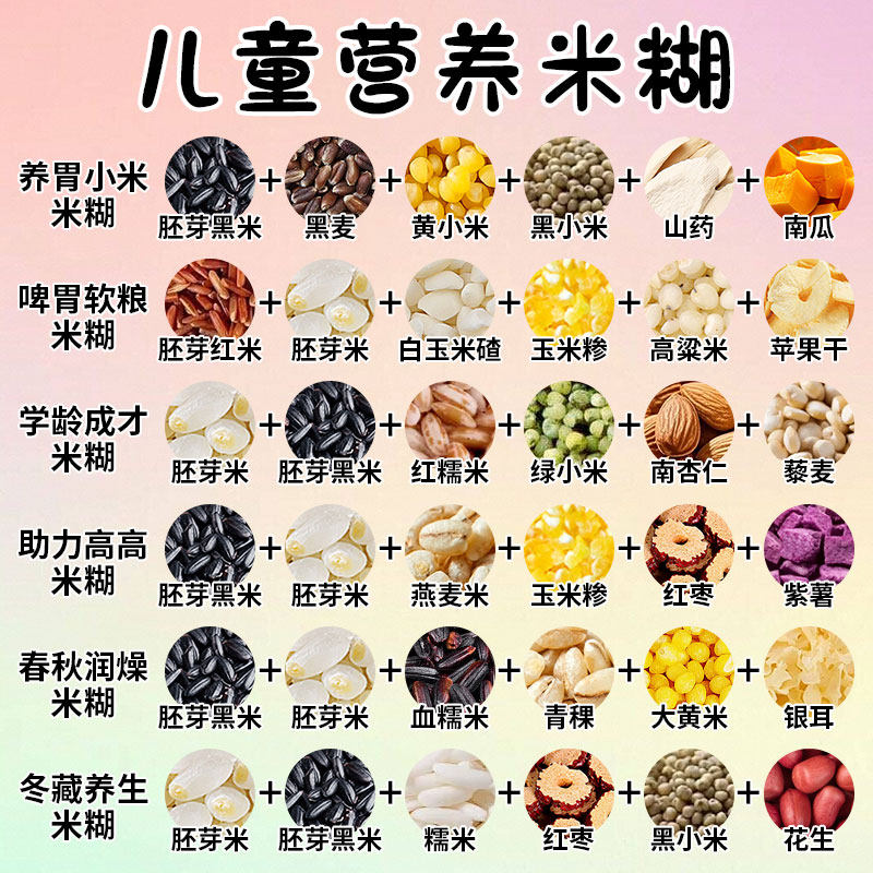 宝宝米糊辅食胚芽米2025年新米官方旗舰店儿童营养早餐粥米小包装