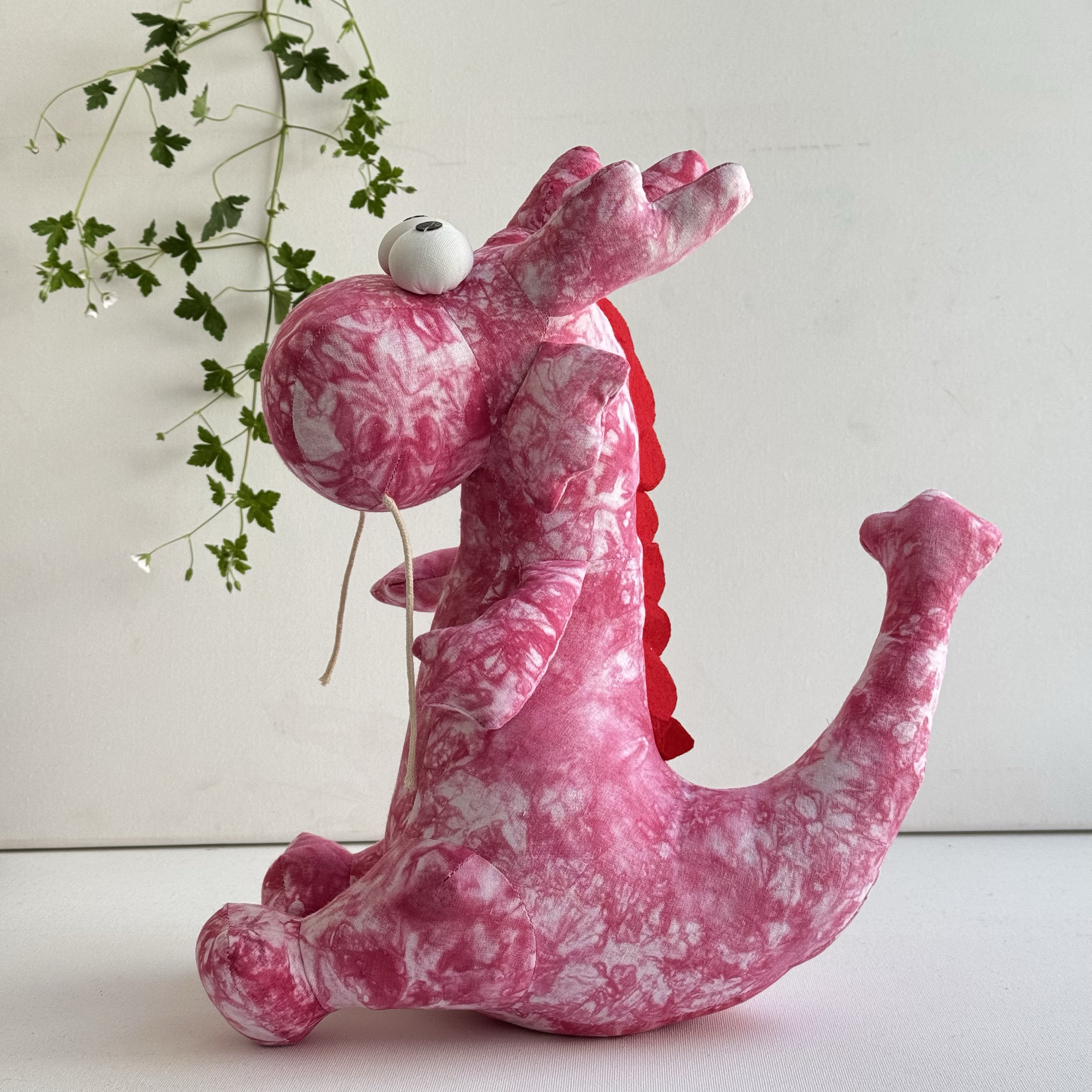 云南大理白族手工植物扎染龙蓝染布艺龙年玩偶摆件家居装饰品布偶,家居饰品,装饰摆件,淘宝优惠券,粉丝福利购,淘宝优惠卷