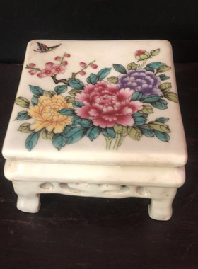 四方桌怀旧仿古风小玩家居装饰