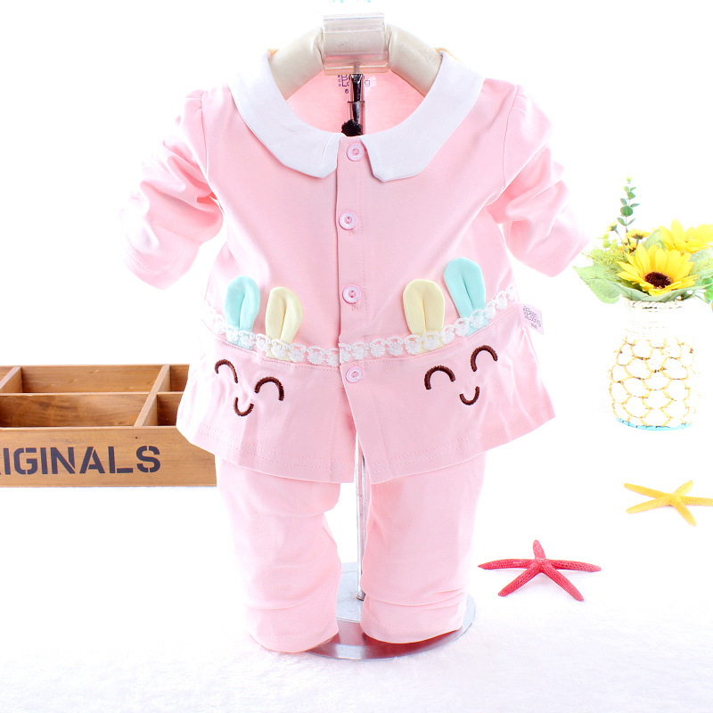 半四十6个月周长袖春装婴岁童服