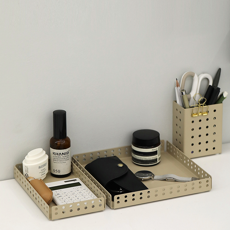 洞洞板造型文具收纳盒