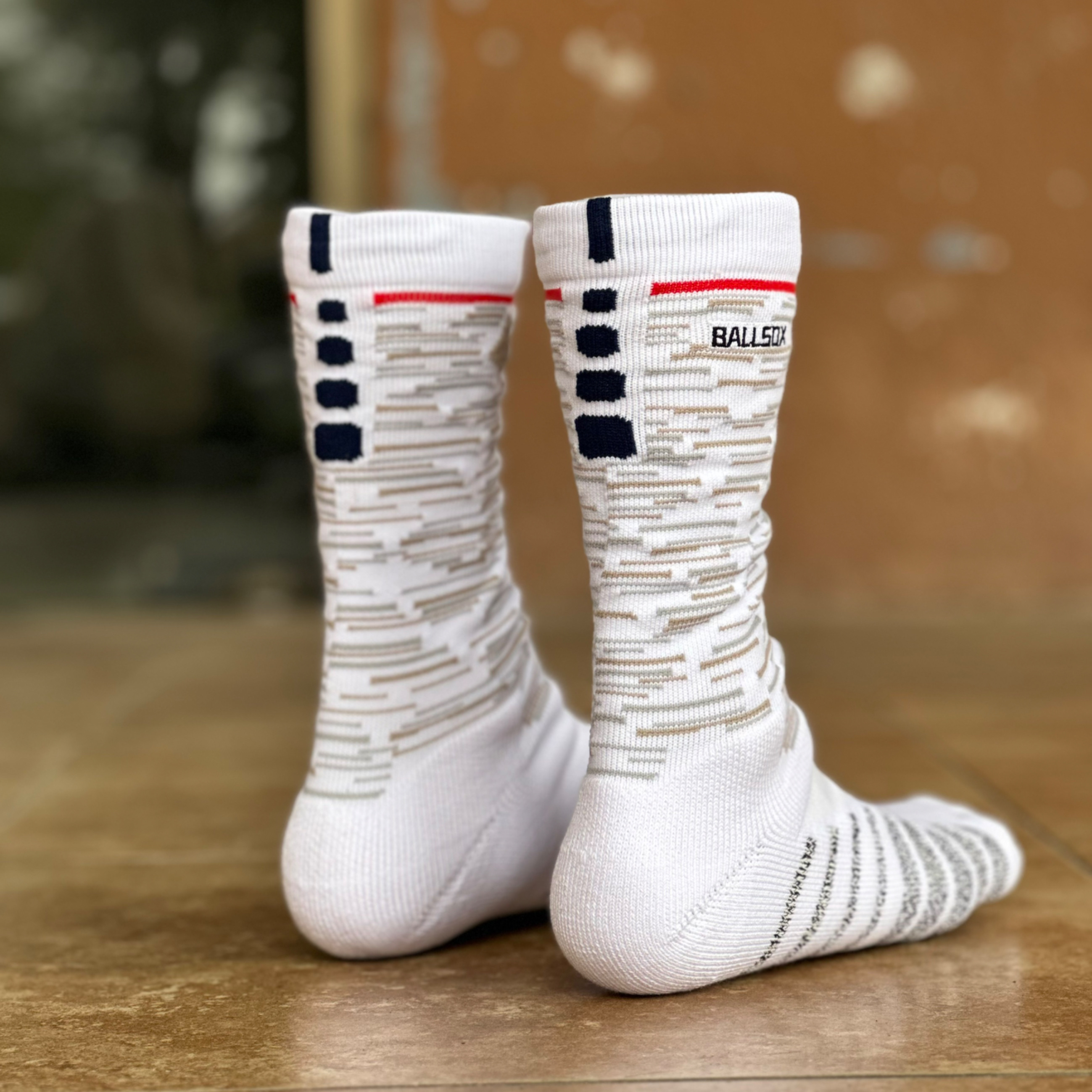 Ballsox Power级篮球精英袜专业实战赞助版本加厚Nanofront防滑纱