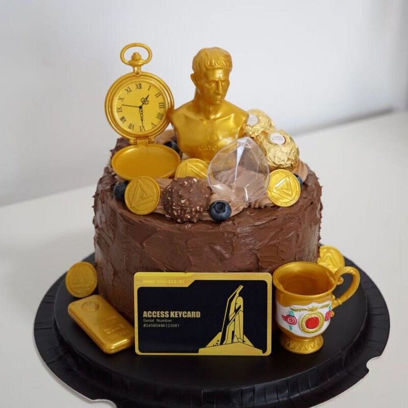 三角洲行动周边大全新款现货模型塑料网红生日蛋糕装饰烘焙装扮
