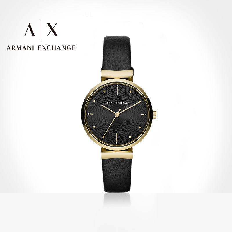 Armani阿玛尼正品女士手表名牌简约夏季新款满天星腕表AX5903