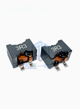 大电流电感 扁平线电感PQ2010  220M 22uH贴片共模电感 三脚电感